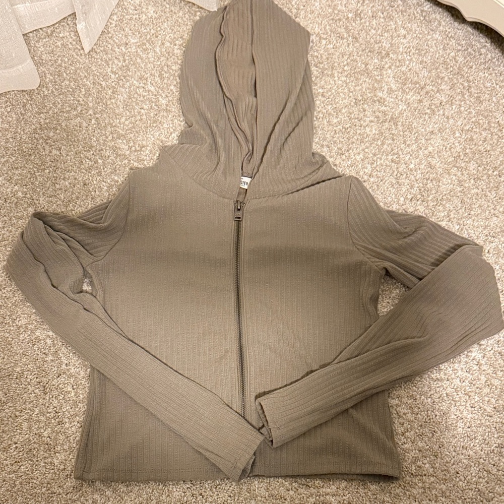 Hollister Women's Zip-Up Hoodie tee